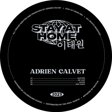 Adrien Calvet - Stay At Home 이태원 - (SAH004) - PRE ORDER