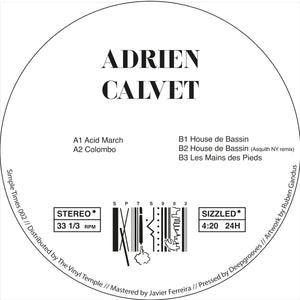 Adrien Calver - Simple Times 002 - (SPTS002)